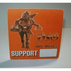 Dio Backstage Pass Original 1996 Concert Tour Heavy Metal Angry Machines Support